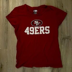 49ers Womens V-Neck